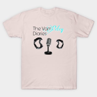 VamPetey Podcast Fangs and Mic 2 T-Shirt